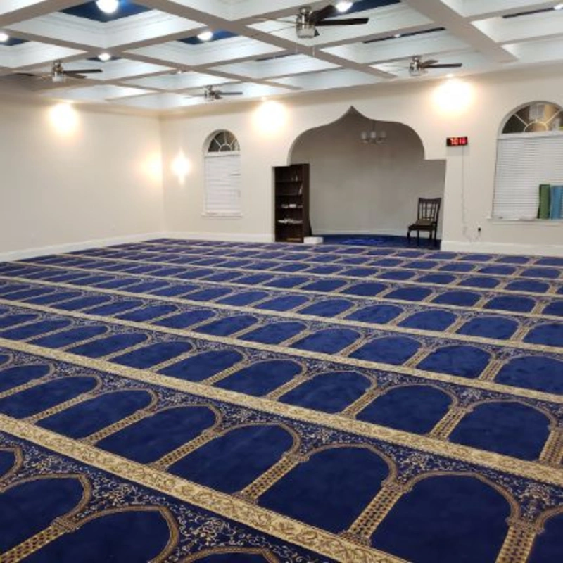 Noise-reducing mosque carpet