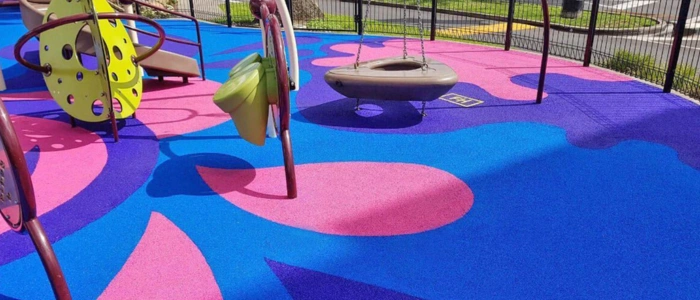 EPDM playground rubber flooring design