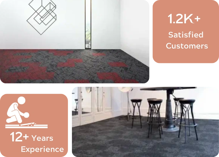 Soft glossy velvet carpet texture