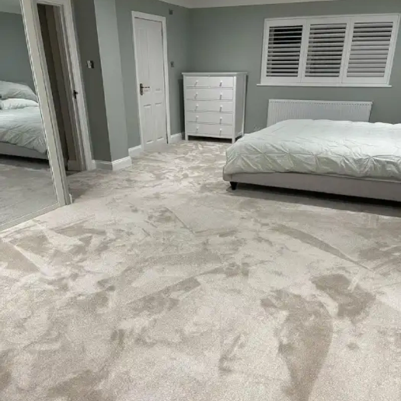 Thick luxurious velvet carpet texture