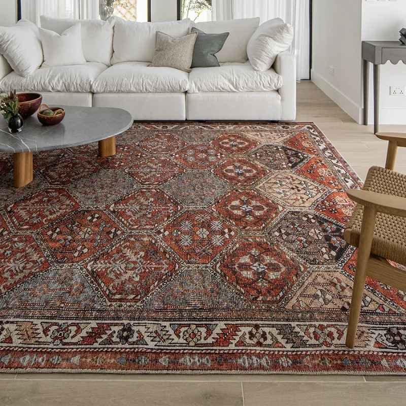 Colorful vintage rugs Dubai