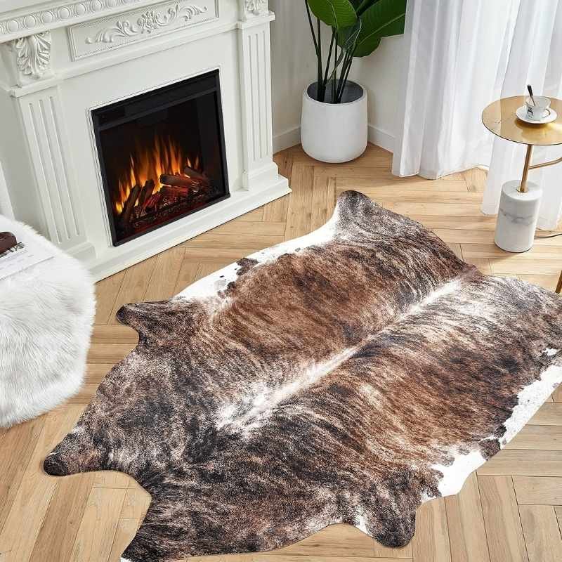 Faux animal skin rugs Dubai