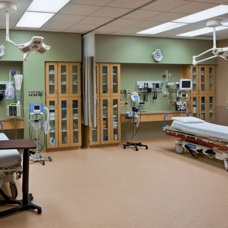 Hospital floor Dubai emergency treatment area