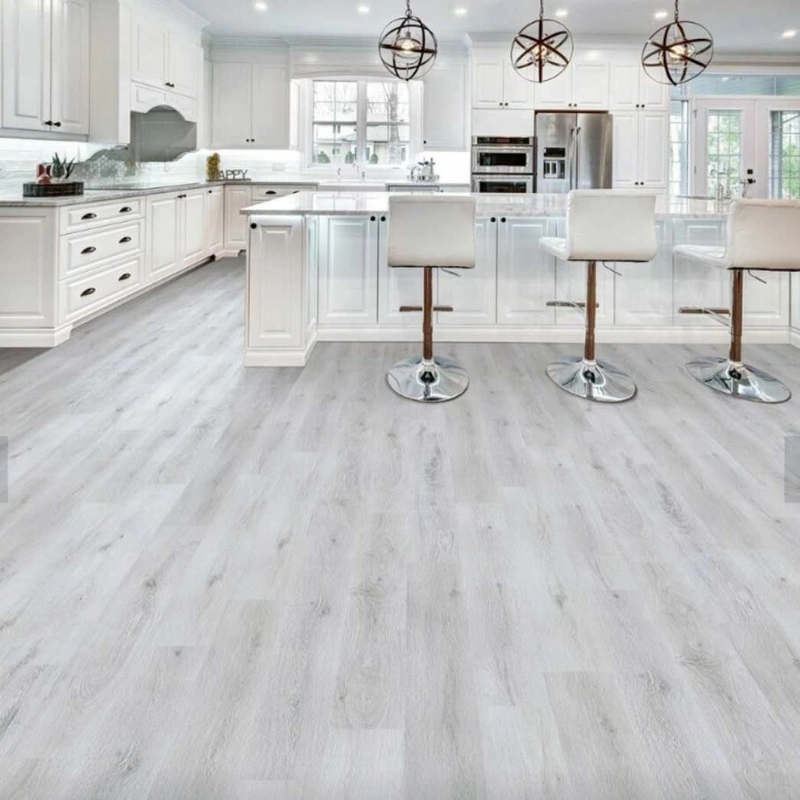 Kitchen LVT flooring installation process