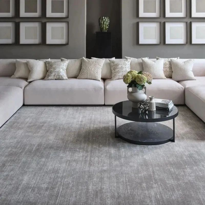 Thick soft living carpet texture