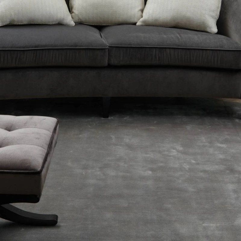 Rich smooth velvet carpet pile