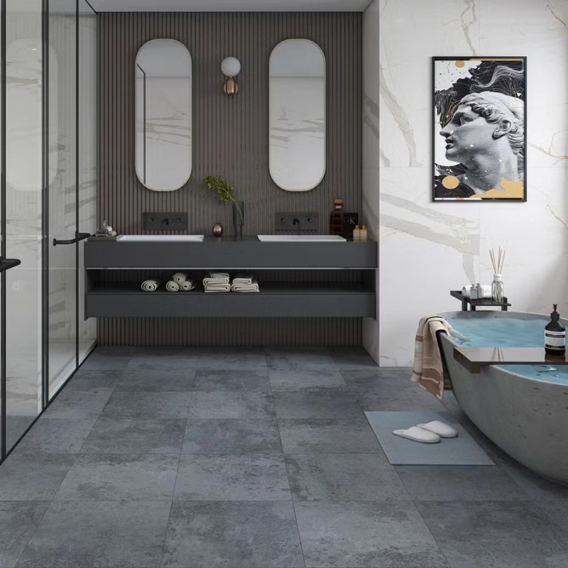 Bathroom SPC flooring waterproof surface