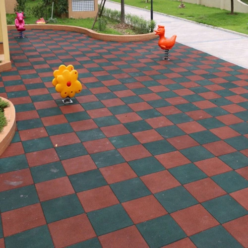 Kids play area rubber flooring